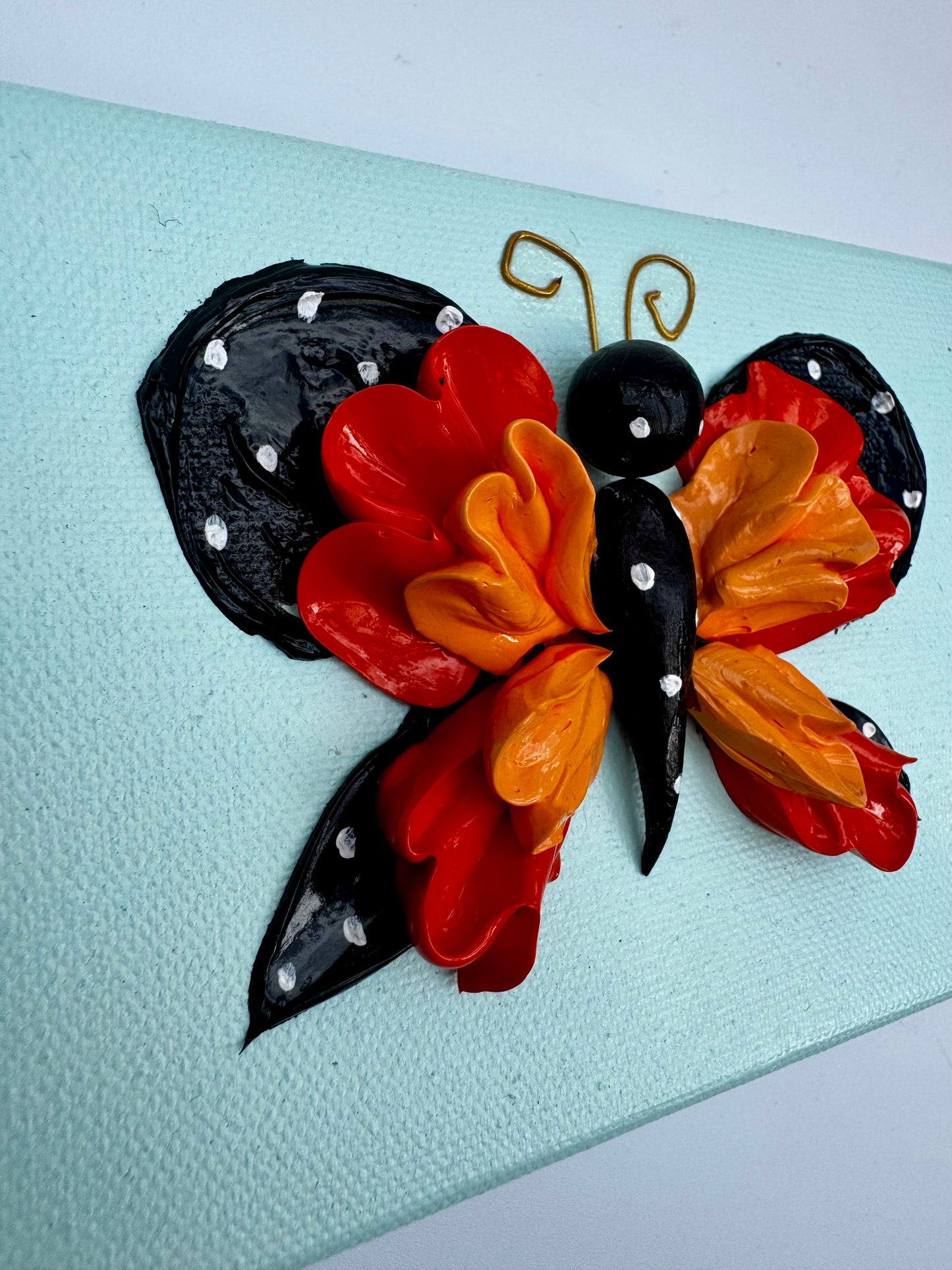 Orange and Black Butterfly
