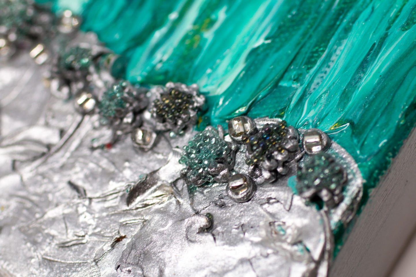 Blue Sparkle Abstract