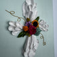 Large Cross with Flowers
