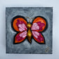 Pink and Orange Butterly
