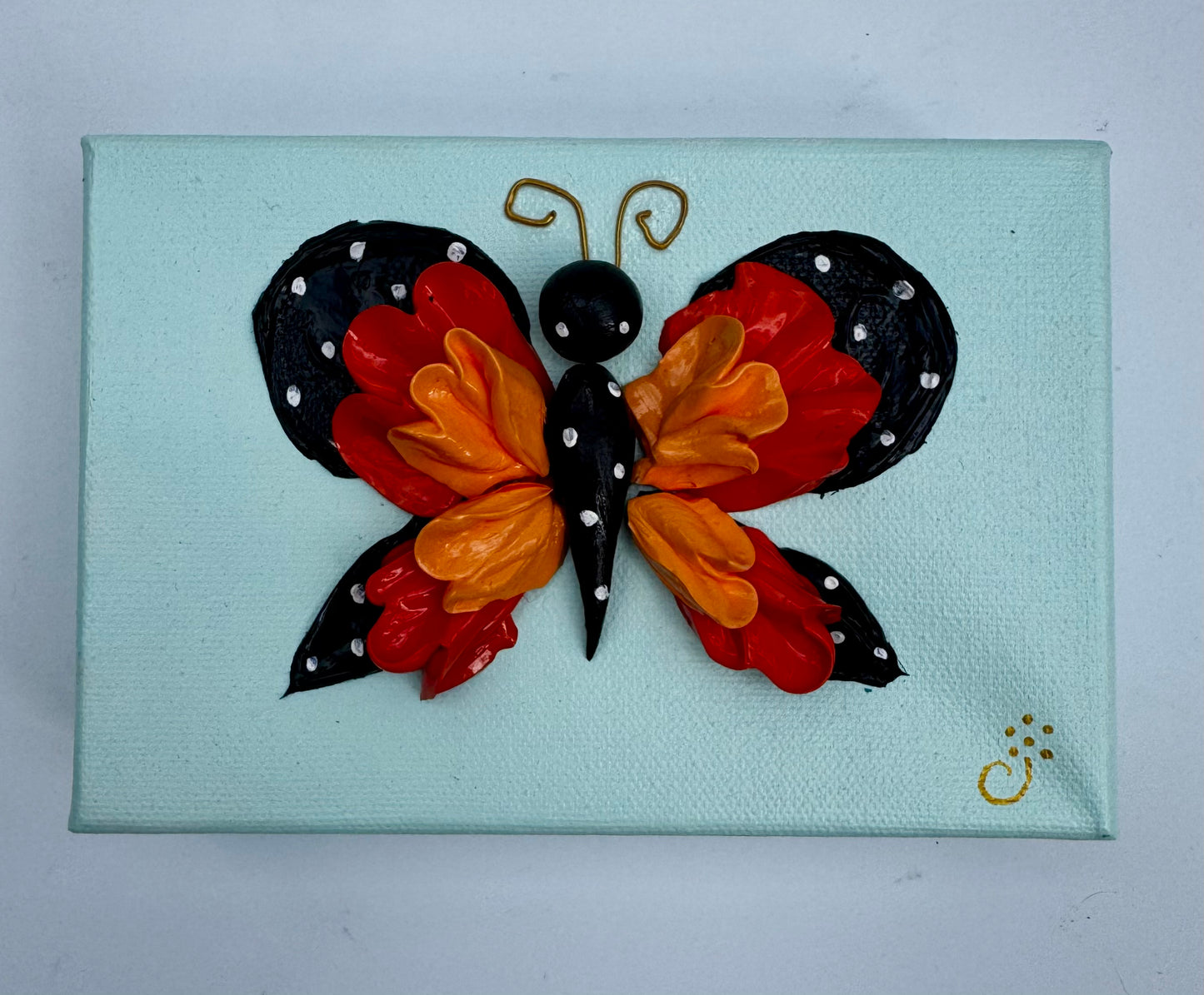 Orange and Black Butterfly