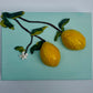 Lemons - Blue Background